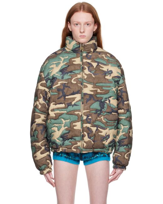 Erl Camo Down Jacket