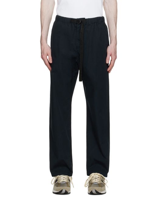 Dancer Navy Simple Trousers