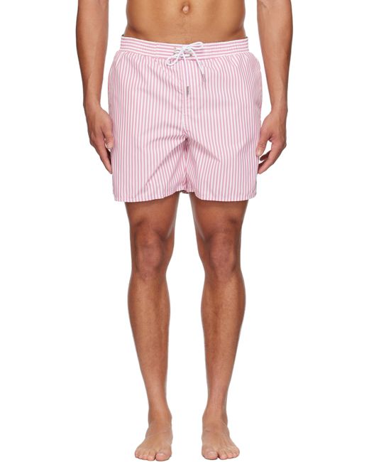Lacoste Striped Swim Shorts