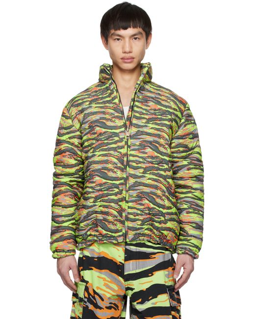 Erl Camo Down Jacket
