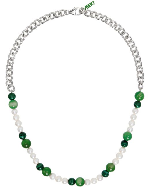 Veert White Gold Curb Chain Necklace