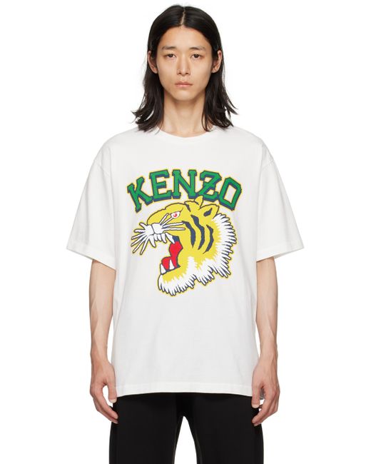 Kenzo Off Paris Varsity Jungle Tiger T-Shirt