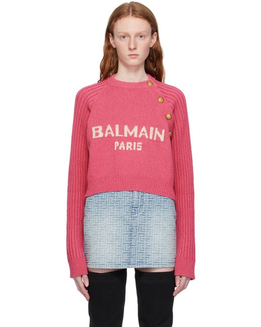 Balmain Jacquard Sweater