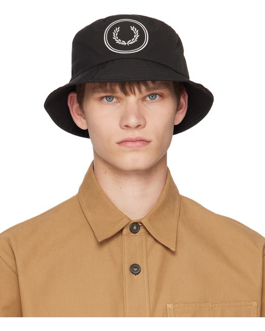 Fred Perry Circle Branding Bucket Hat