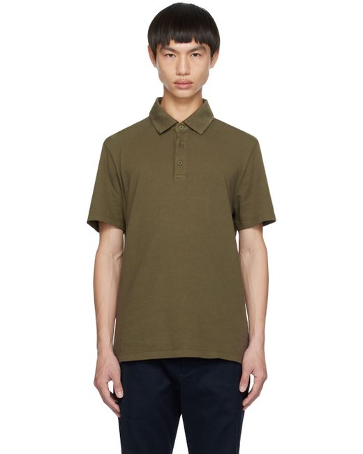Vince Garment-Dyed Polo