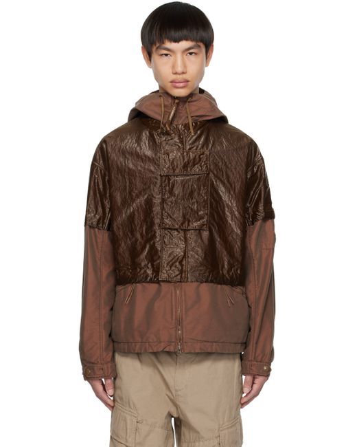 CP Company Brown Hooded Jacket