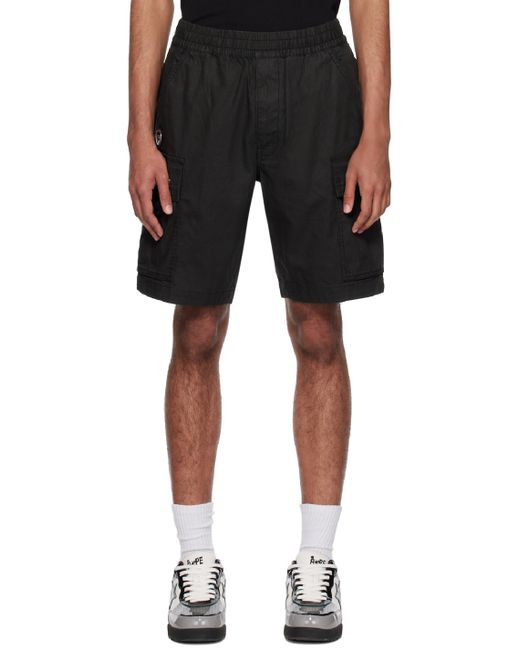 AAPE by A Bathing Ape Garment-Dyed Cargo Shorts