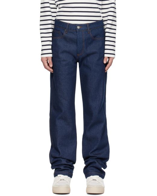 AMI Alexandre Mattiussi Straight-Fit Jeans
