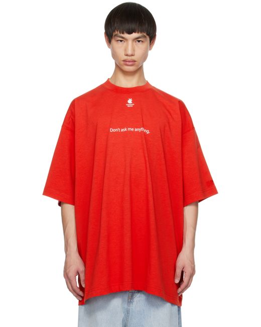Vetements Dont Ask Me Anything T-Shirt