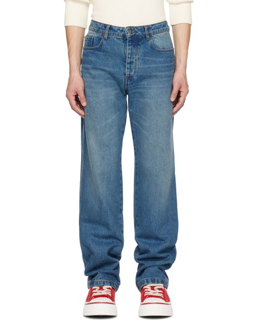 AMI Alexandre Mattiussi Straight-Fit Jeans