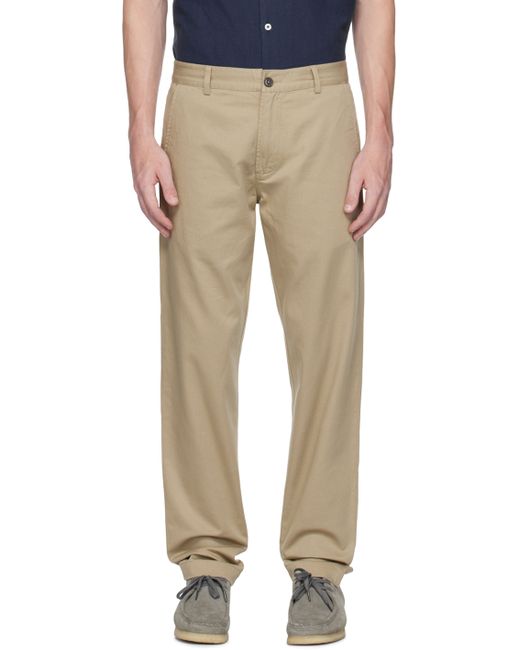 Universal Works Taupe Aston Trousers