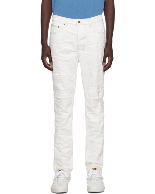 Ksubi Wolfgang Ivory Repair Jeans