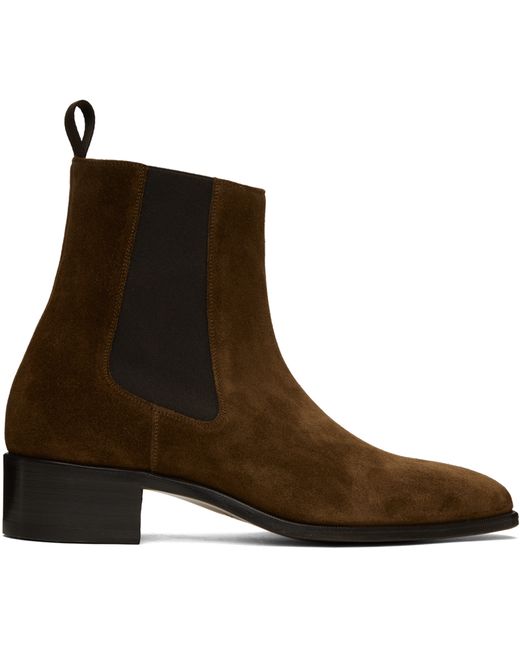 Tom Ford Leather Chelsea Boots