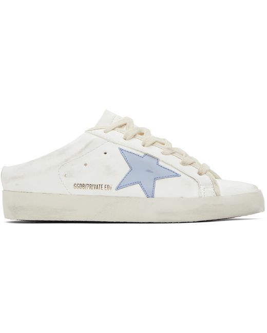Golden Goose Exclusive White Ball Star Sabot Sneakers