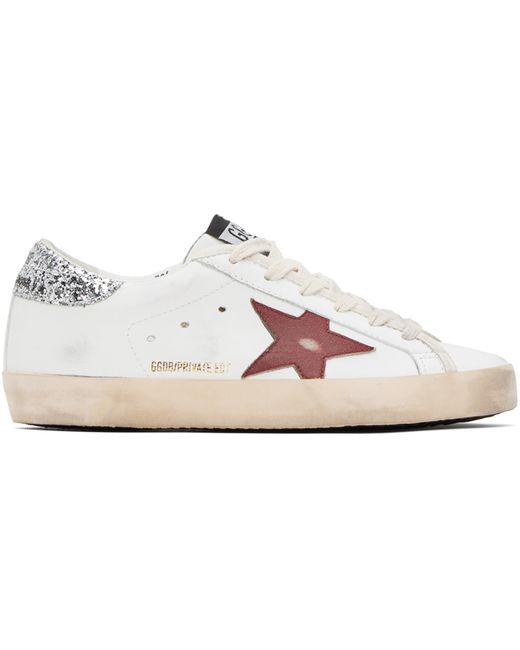 Golden Goose Exclusive White Limited Edition Superstar Sneakers