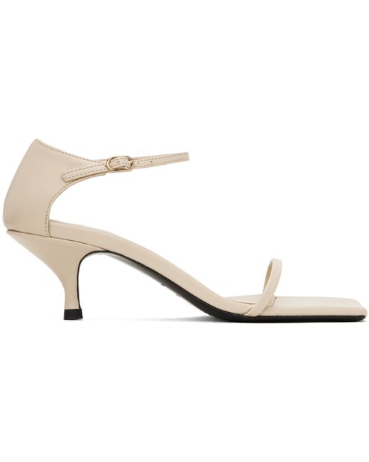 Totême Off-White The Strappy Heeled Sandals