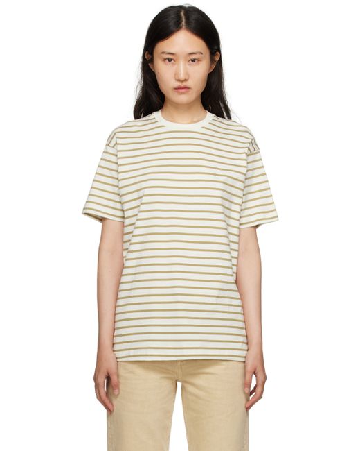 Totême Off-White Striped T-Shirt