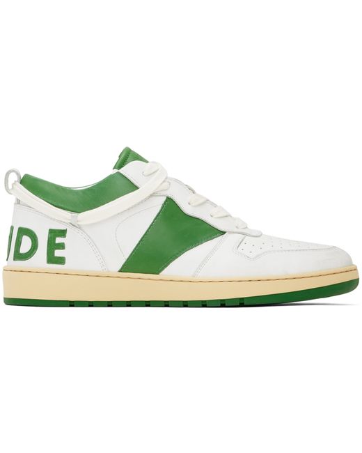 Rhude White Rhecess Low Sneakers