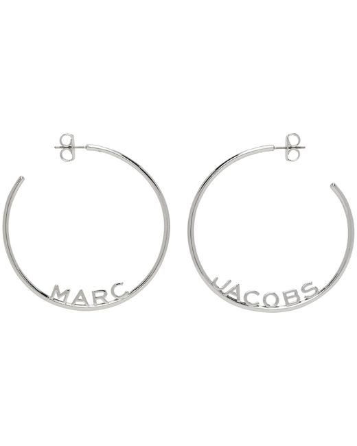 Marc Jacobs Monogram Hoop Earrings