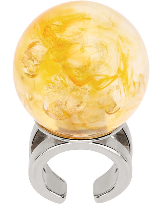 Jean Paul Gaultier Yellow La Manso Edition Cyber Small Ball Ring