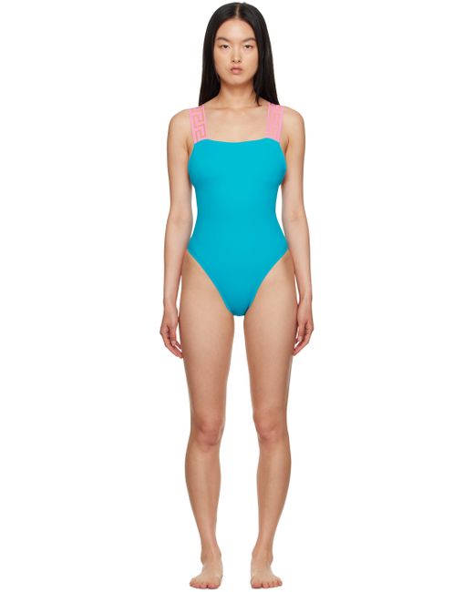 Versace Greca One-Piece Swimsuit