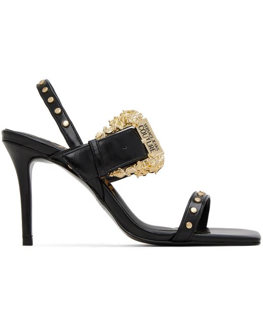 Versace Jeans Couture Emily Baroque Heeled Sandals