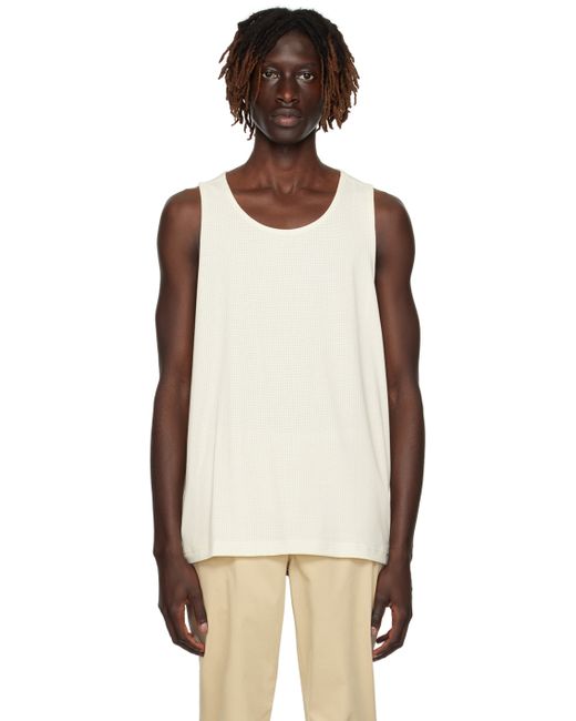 Outdoor Voices Off-White Bonded Tank Top