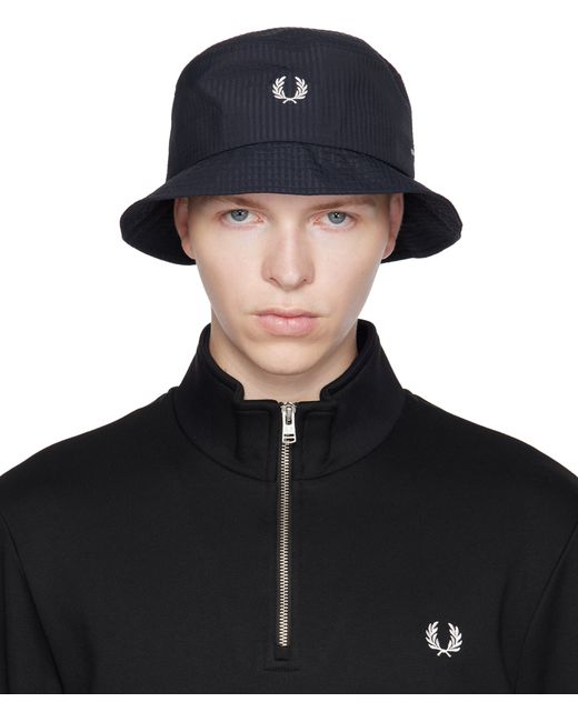 Fred Perry Dual Branded Bucket Hat