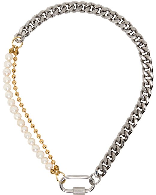 In Gold We Trust Paris Curb Chain Necklace