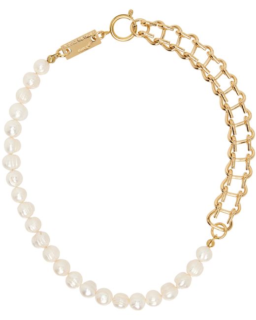 In Gold We Trust Paris Vintage Pearl Necklace