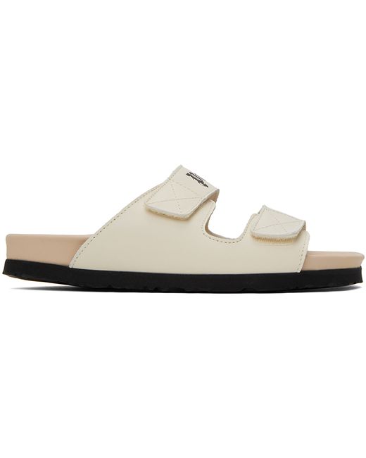 Palm Angels Off-White Logo Sandals
