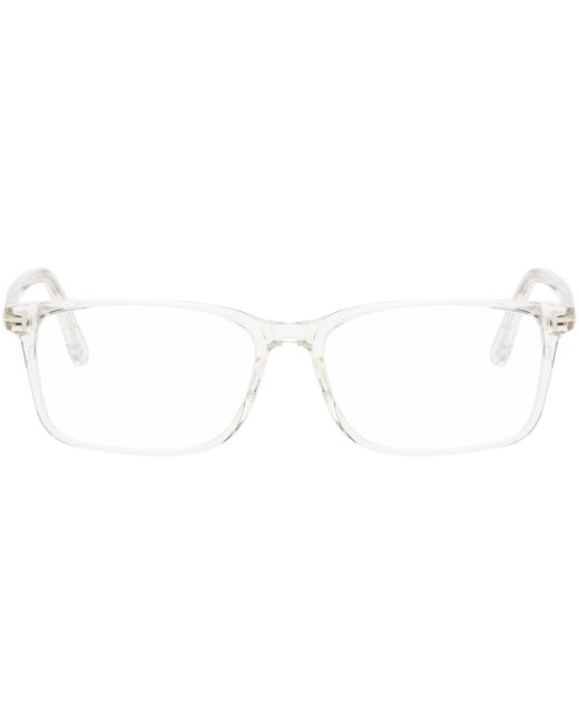 Tom Ford Transparent Block Rectangular Glasses