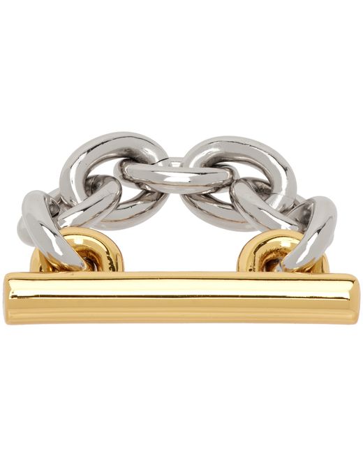 Paco Rabanne Gold XL Link Chain Ring