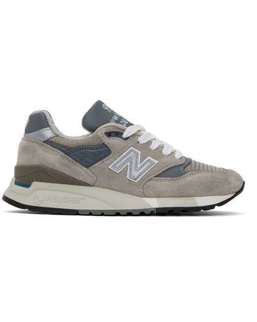 New Balance Taupe Made in USA 998 Core Sneakers