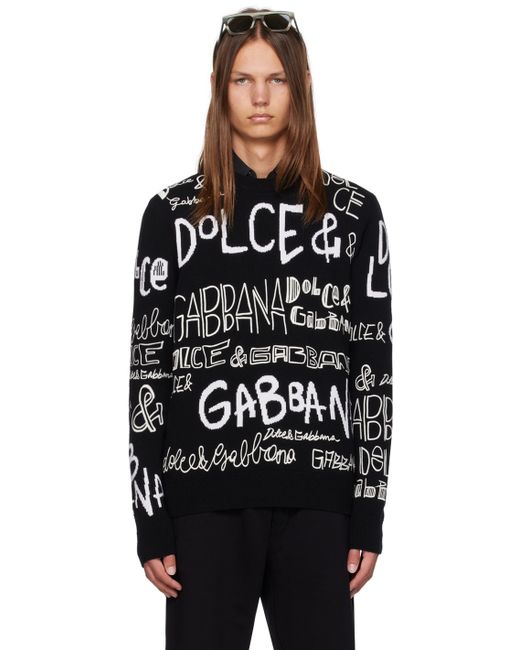 Dolce & Gabbana Allover Sweater