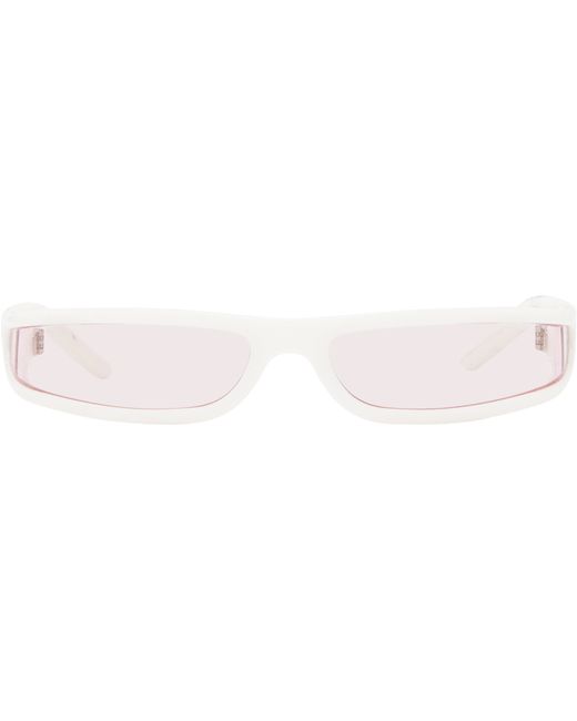 Rick Owens White Fog Sunglasses