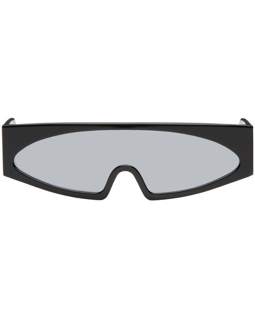 Rick Owens Black Gene Sunglasses