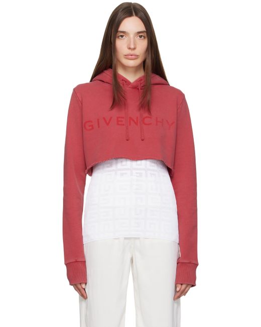 Givenchy Cropped Hoodie