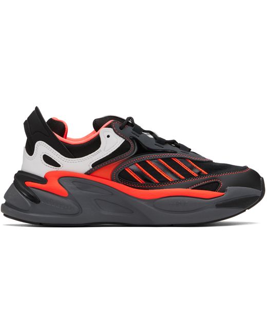 Adidas Originals Black Red Ozmorph Sneakers