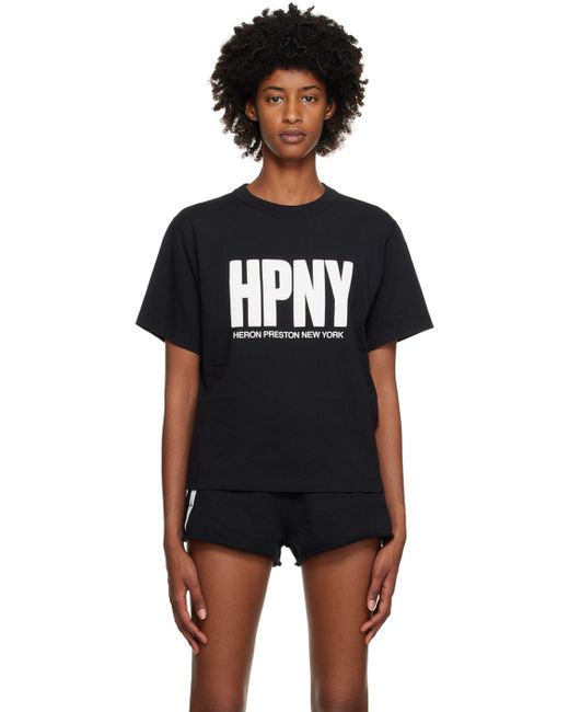 Heron Preston Black HPNY T-Shirt
