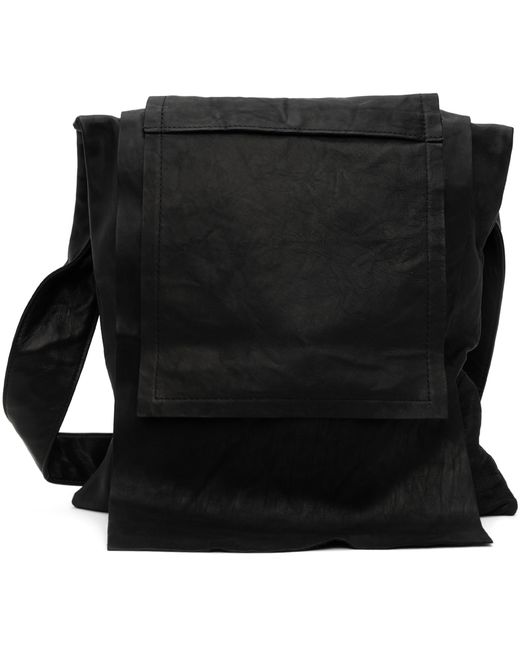 Yohji Yamamoto Paneled Messenger Bag