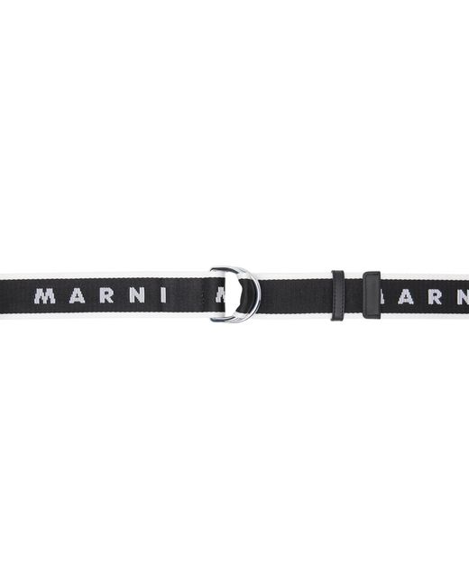Marni Slider Logo Belt