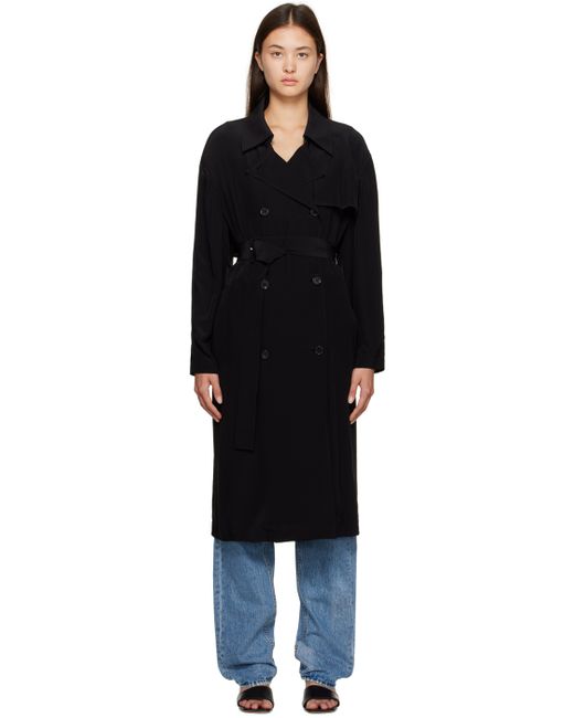 Theory Double-Breasted Trench Coat