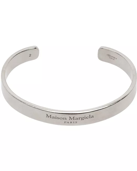 Maison Margiela Logo Cuff Bracelet
