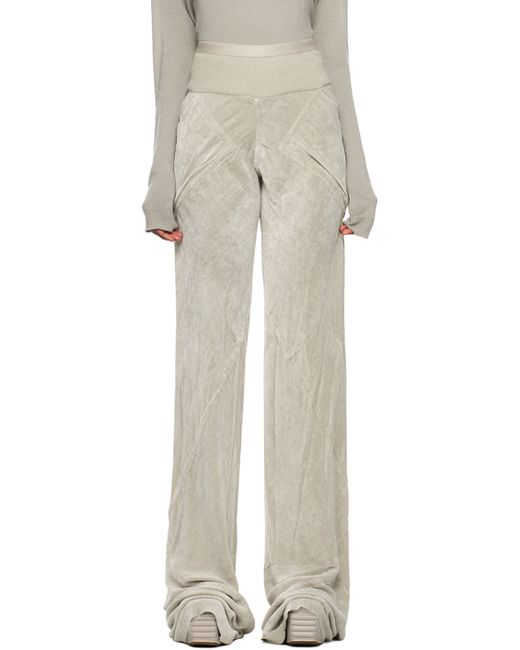 Rick Owens Off Bias Trousers