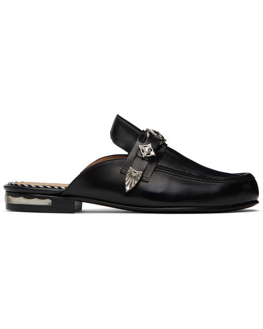 Toga Pulla Exclusive Black Polido Loafers