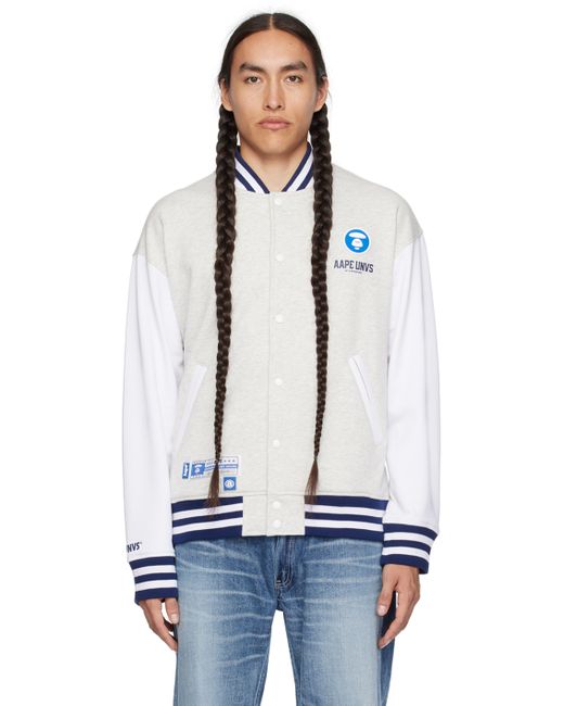 AAPE by A Bathing Ape Bonded Bomber Jacket