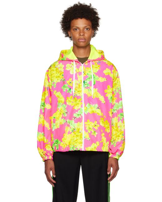Versace Pink Yellow Floral Jacket