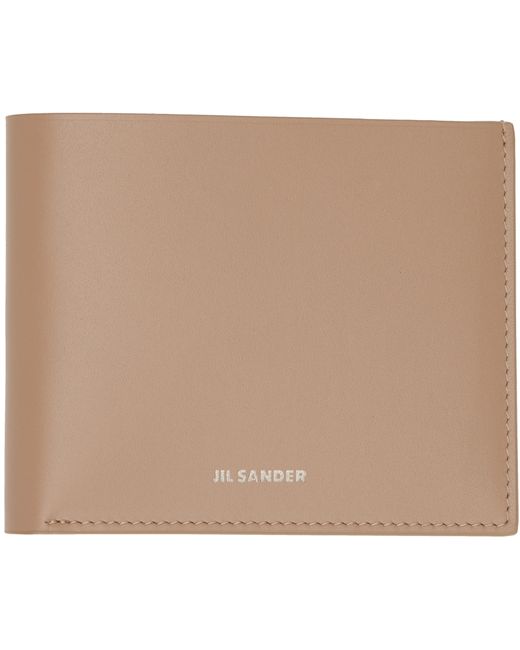 Jil Sander Tan Pocket Wallet