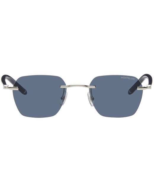 Montblanc Blue Square Sunglasses